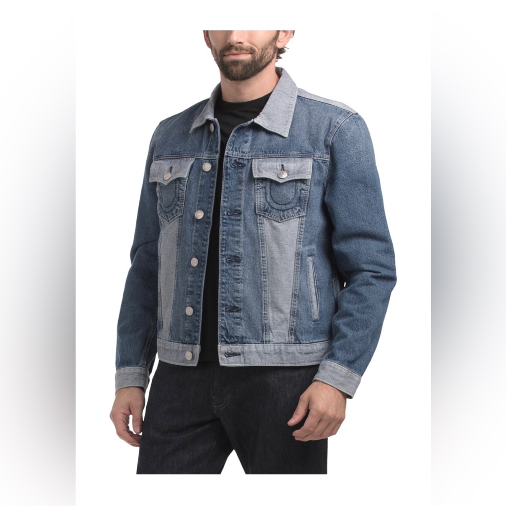 True Religion Men’s Jeans Jacket Size Medium
